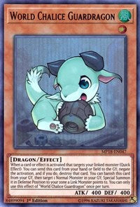 World Chalice Guardragon [MP18-EN047] Ultra Rare | Exor Games New Glasgow