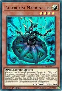 Altergeist Marionetter [MP18-EN113] Ultra Rare | Exor Games New Glasgow