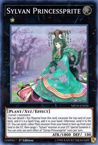 Sylvan Princessprite [MP18-EN026] Super Rare | Exor Games New Glasgow