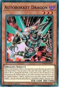 Autorokket Dragon [MP18-EN111] Super Rare | Exor Games New Glasgow