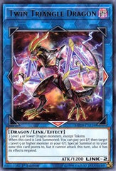 Twin Triangle Dragon [MP18-EN134] Rare | Exor Games New Glasgow