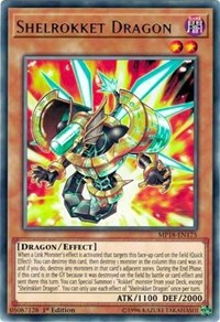 Shelrokket Dragon [MP18-EN175] Rare | Exor Games New Glasgow