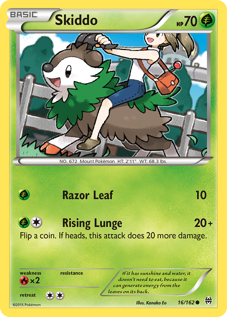 Skiddo (16/162) [XY: BREAKthrough] | Exor Games New Glasgow