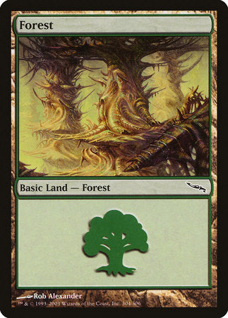 Forest (304) [Mirrodin] | Exor Games New Glasgow