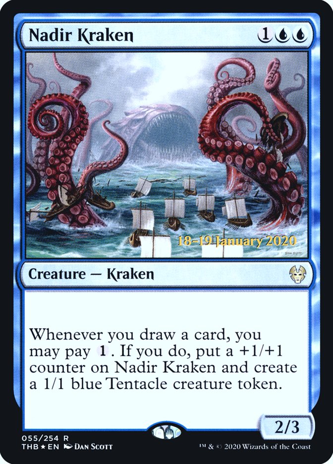 Nadir Kraken [Theros Beyond Death Prerelease Promos] | Exor Games New Glasgow