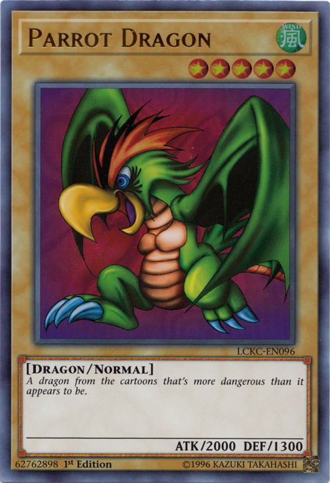 Parrot Dragon [LCKC-EN096] Ultra Rare | Exor Games New Glasgow