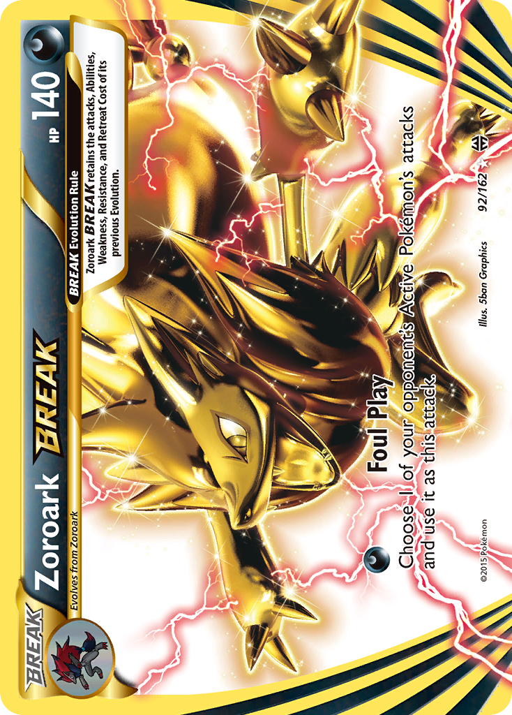 Zoroark BREAK (92/162) [XY: BREAKthrough] | Exor Games New Glasgow