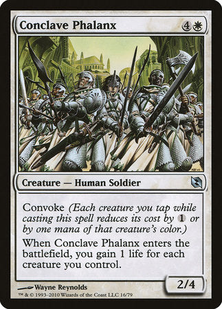 Conclave Phalanx [Duel Decks: Elspeth vs. Tezzeret] | Exor Games New Glasgow