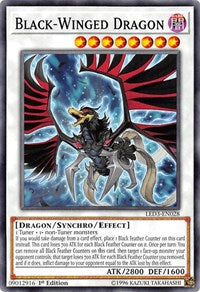 Black-Winged Dragon [LED3-EN028] Common | Exor Games New Glasgow