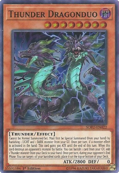 Thunder Dragonduo [SOFU-EN022] Super Rare | Exor Games New Glasgow