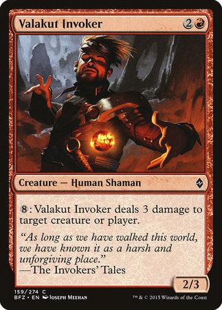 Valakut Invoker [Battle for Zendikar] | Exor Games New Glasgow