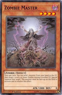 Zombie Master [SR07-EN010] Common | Exor Games New Glasgow