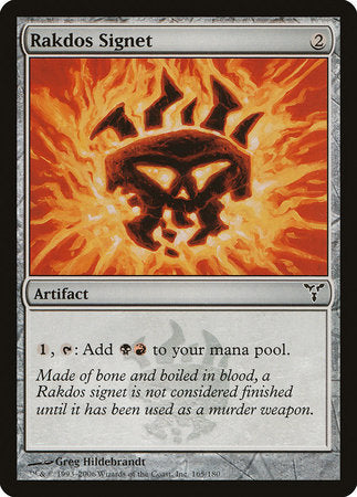 Rakdos Signet [Dissension] | Exor Games New Glasgow