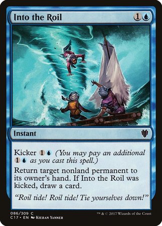 Into the Roil [Commander 2017] | Exor Games New Glasgow