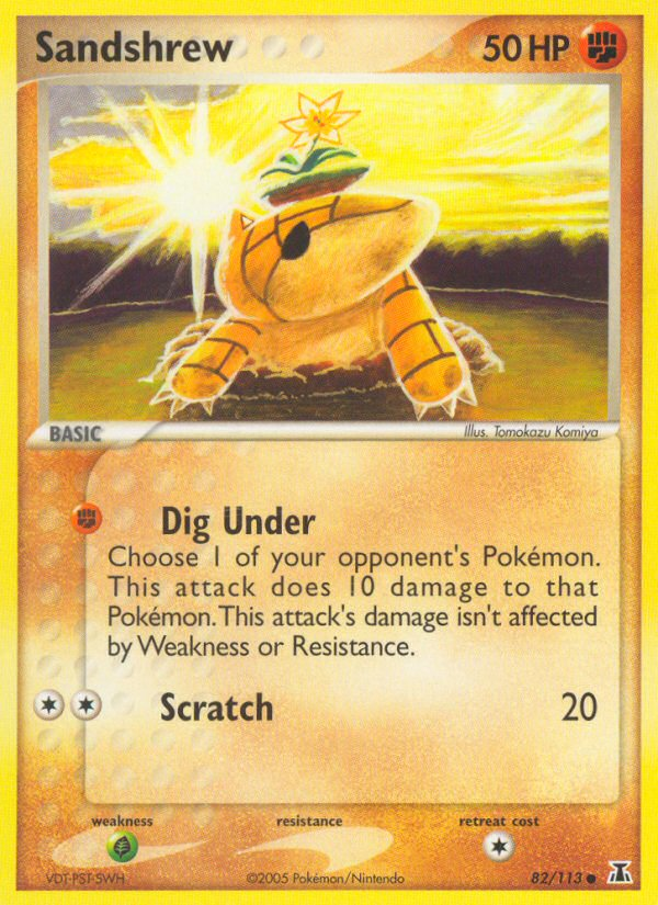 Sandshrew (82/113) [EX: Delta Species] | Exor Games New Glasgow