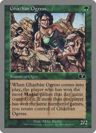 Ghazban Ogress [Unglued] | Exor Games New Glasgow