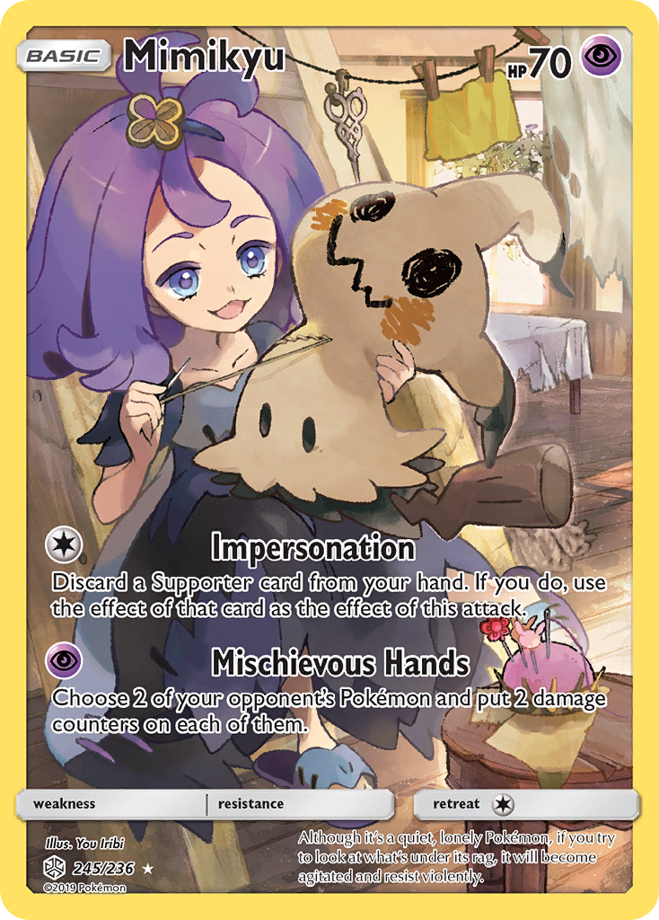 Mimikyu (245/236) [Sun & Moon: Cosmic Eclipse] | Exor Games New Glasgow