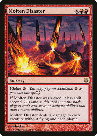 Molten Disaster [Commander 2013] | Exor Games New Glasgow