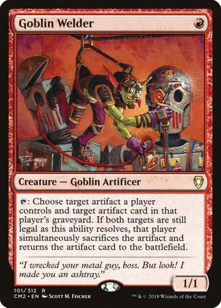 Goblin Welder [Commander Anthology Volume II] | Exor Games New Glasgow