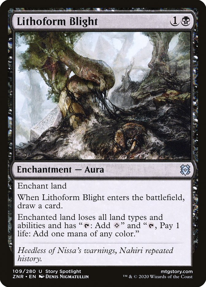 Lithoform Blight [Zendikar Rising] | Exor Games New Glasgow