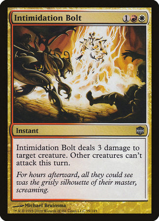 Intimidation Bolt [Alara Reborn] | Exor Games New Glasgow