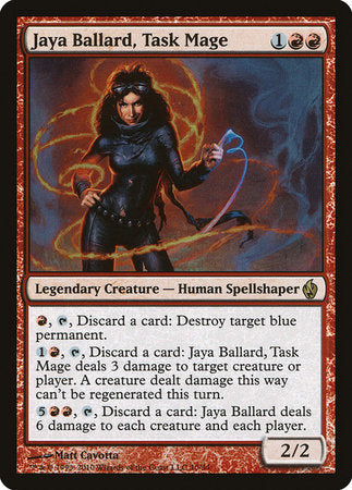 Jaya Ballard, Task Mage [Premium Deck Series: Fire and Lightning] | Exor Games New Glasgow