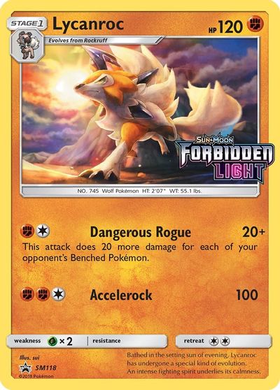 Lycanroc (SM118) (Prerelease Promo) [Sun & Moon: Black Star Promos] | Exor Games New Glasgow