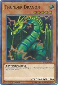 Thunder Dragon [HISU-EN046] Super Rare | Exor Games New Glasgow