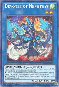 Devotee of Nephthys [HISU-EN005] Secret Rare | Exor Games New Glasgow