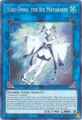 Yuki-Onna, the Ice Mayakashi [HISU-EN037] Secret Rare | Exor Games New Glasgow