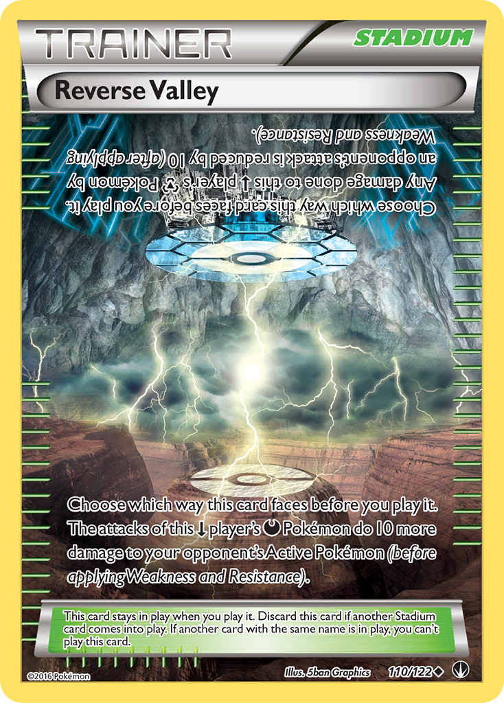 Reverse Valley (110/122) [XY: BREAKpoint] | Exor Games New Glasgow