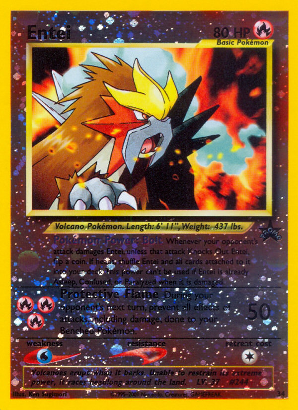 Entei (34) [Wizards of the Coast: Black Star Promos] | Exor Games New Glasgow