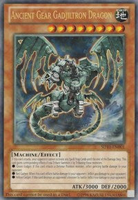 Ancient Gear Gadjiltron Dragon (Oversized) (Machine Madness) [SD10-EN001] Promo | Exor Games New Glasgow