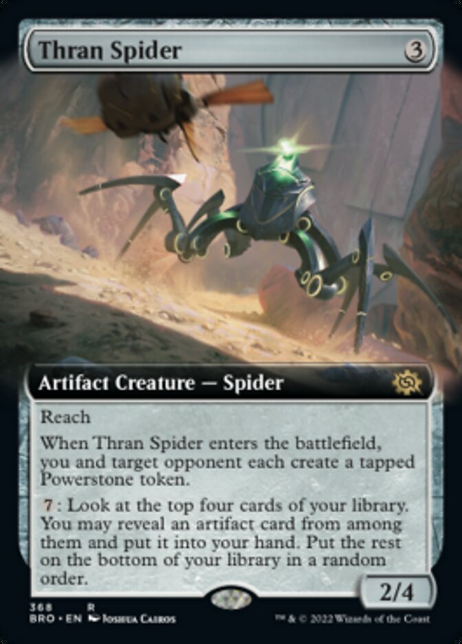 Thran Spider (Extended Art) [The Brothers' War] | Exor Games New Glasgow