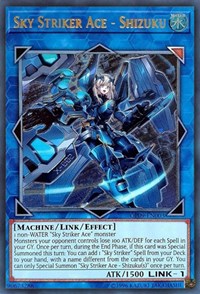 Sky Striker Ace - Shizuku [OP09-EN003] Ultimate Rare | Exor Games New Glasgow