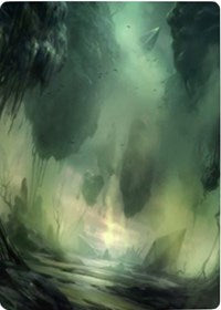 Swamp 1 Art Card [Zendikar Rising Art Series] | Exor Games New Glasgow