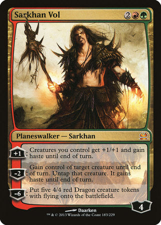 Sarkhan Vol [Modern Masters] | Exor Games New Glasgow