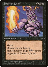 Junun Efreet (Italian) - "Efreet di Junun" [Renaissance] | Exor Games New Glasgow
