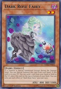 Dark Rose Fairy [LED4-EN024] Rare | Exor Games New Glasgow