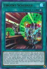 Urgent Schedule [LED4-EN037] Ultra Rare | Exor Games New Glasgow