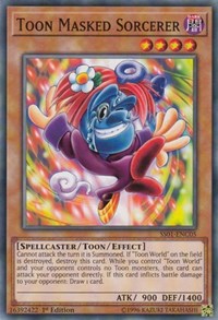 Toon Masked Sorcerer [SS01-ENC05] Common | Exor Games New Glasgow