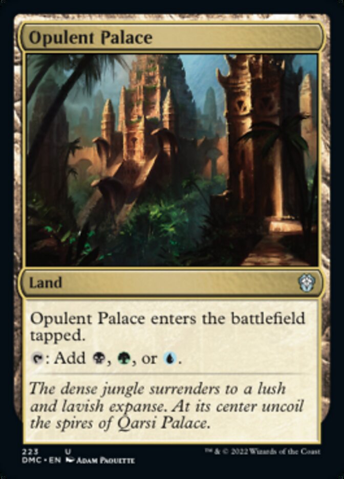 Opulent Palace [Dominaria United Commander] | Exor Games New Glasgow