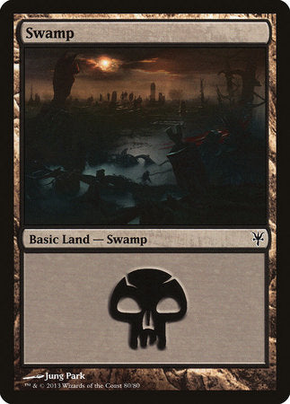 Swamp (80) [Duel Decks: Sorin vs. Tibalt] | Exor Games New Glasgow