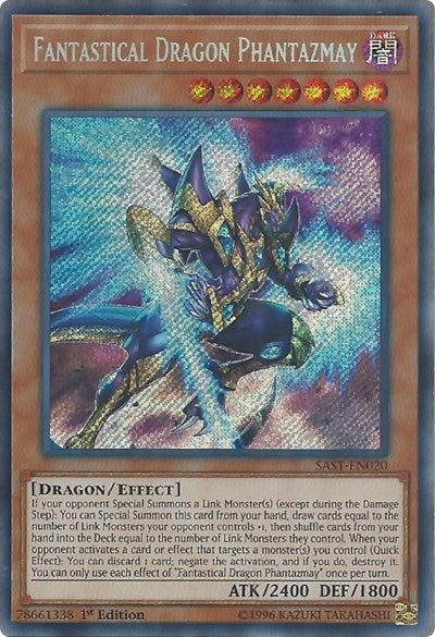 Fantastical Dragon Phantazmay [SAST-EN020] Secret Rare | Exor Games New Glasgow