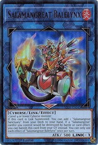 Salamangreat Balelynx [SDSB-EN043] Ultra Rare | Exor Games New Glasgow