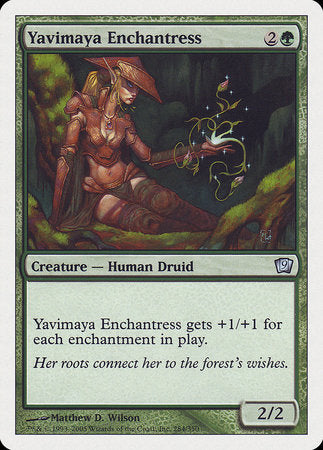 Yavimaya Enchantress [Ninth Edition] | Exor Games New Glasgow