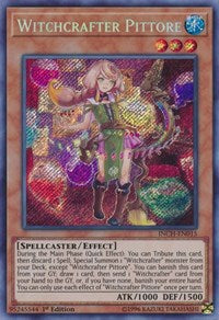 Witchcrafter Pittore [INCH-EN015] Secret Rare | Exor Games New Glasgow