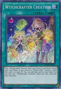 Witchcrafter Creation [INCH-EN020] Secret Rare | Exor Games New Glasgow