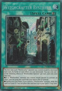 Witchcrafter Bystreet [INCH-EN024] Secret Rare | Exor Games New Glasgow