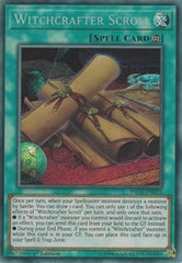 Witchcrafter Scroll [INCH-EN025] Secret Rare | Exor Games New Glasgow